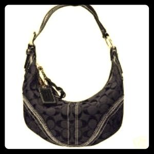 Vintage COACH signature soho small hobo bag