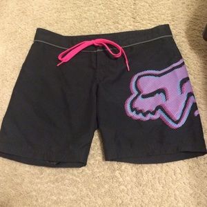 Fox board shorts size 3