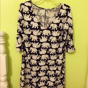 Lilly Pulitzer Size Large Tusk in Sun Eliza Dress