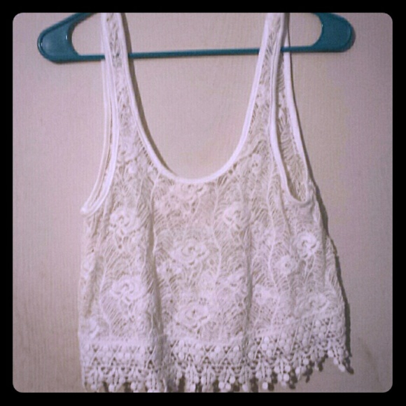 Crochet crop top