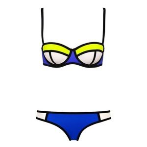 Triangl inspired neoprene bikini