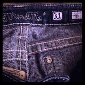 Miss Me Jeans 31 waist 34 Inseam- L👀K at all PICS