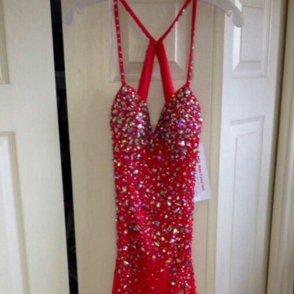 Pink prom dresss