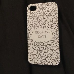 Because Cats IPhone 4-4S case