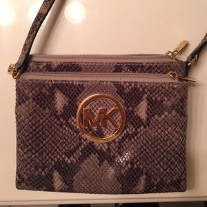 Michael Kors snakeskin Crossbody