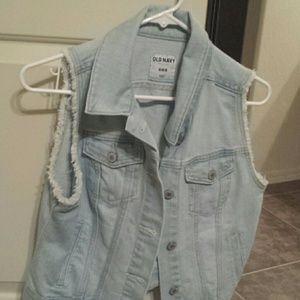 Denim vest