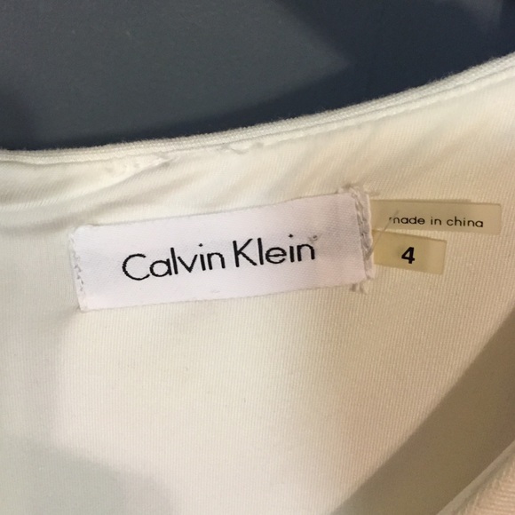 Calvin Klein Dresses & Skirts - Calvin Klein Off White Dress