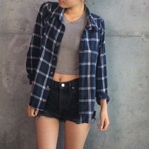 UO plaid flannel