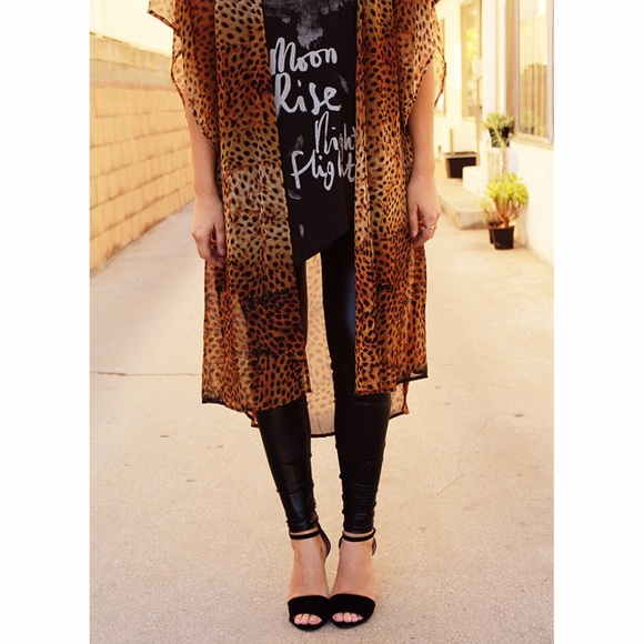 Leopard Kimono
