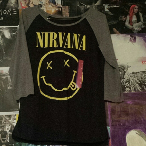 Nirvana Baseball Tee