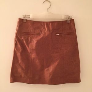 real leather skirt / SOLD