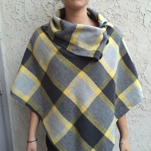 Plaid Cape