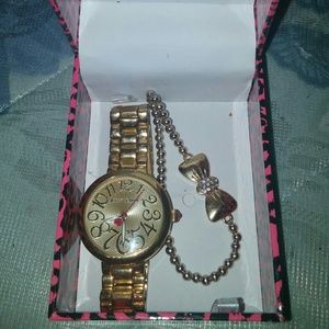Betsey johnson watch.