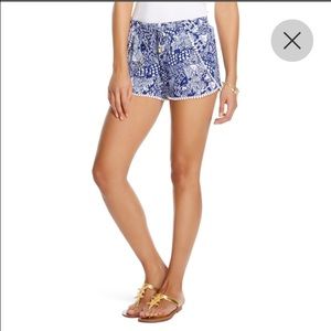 Lilly Pulitzer for target challis pompom shorts XS