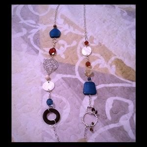 Long necklace. Very pretty