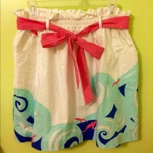 Lilly Pulitzer Size Large Resort White Skirt