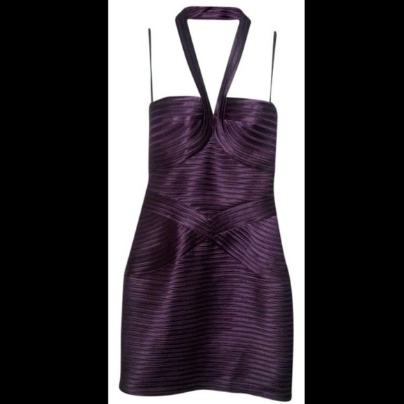 BCBG Purple Halter