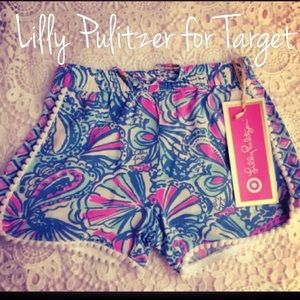 Lilly Pulitzer Infant Toddler Girl Pompom Shorts