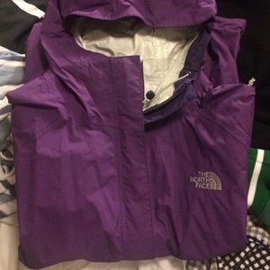 Purple North Face Windbreaker