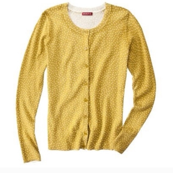 Polka dot cardigan