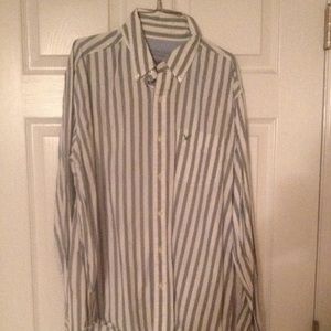 American eagle button up size large men's