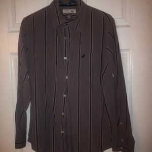 Urban pipeline men's size medium button up gray
