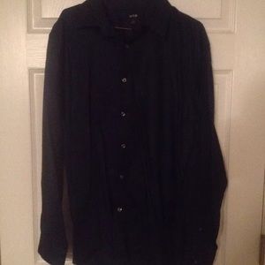 Apt 9 mens navy button up Nwt size large SOLD