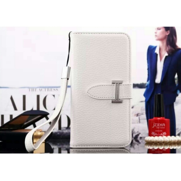 *SALE*iPhone 6 Wallet Leather Case (WHITE)