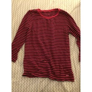 Small vineyard vines striped shirt
