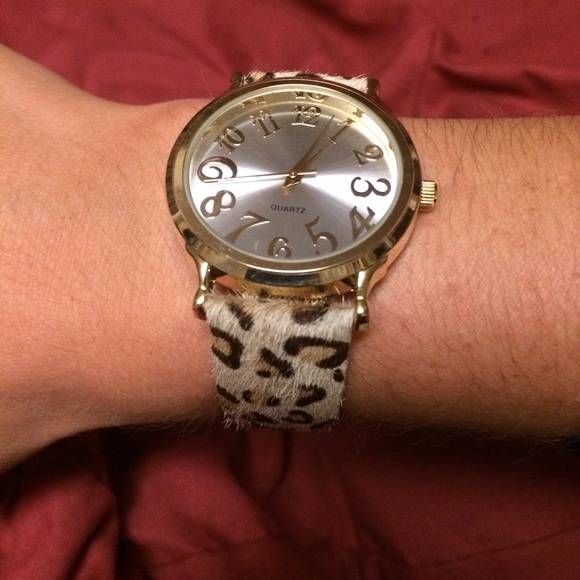 Chico's cheetah print watch!