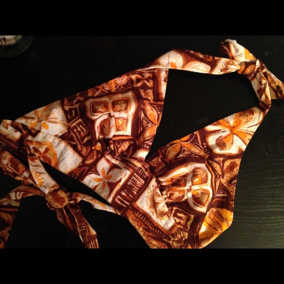 Vintage Hawaiian Luau Croptop