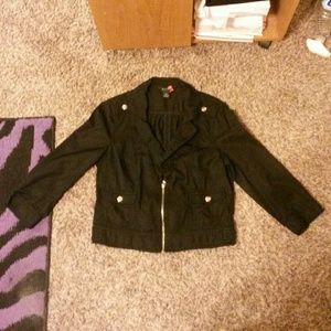 White House Black Market moto jacket