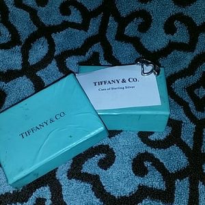 Authentic Tiffany sterling silver heart ring