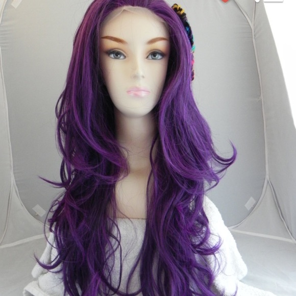 Purple Lace Front Lolita Wig