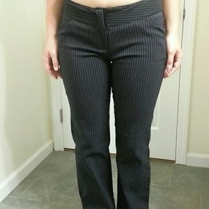 Pinstripe work pants