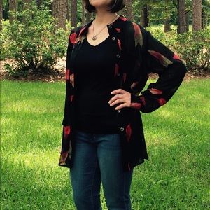 Coldwater Creek sheer top