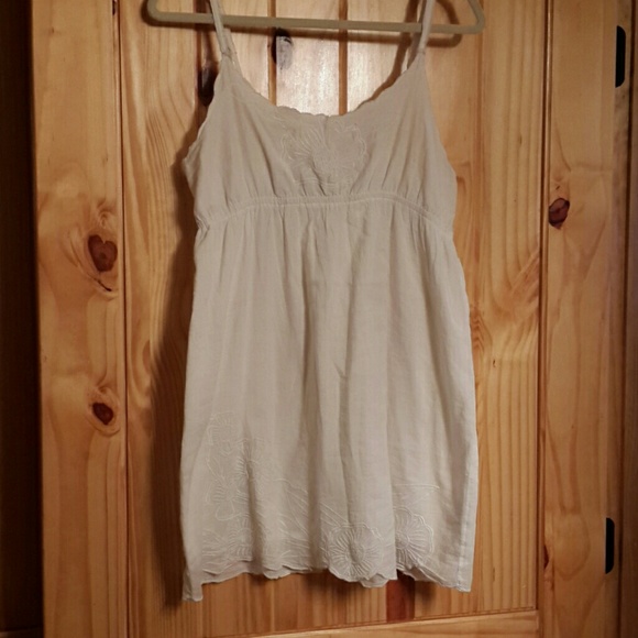 White summer dress