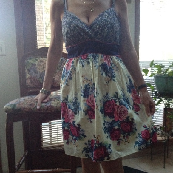 Floral sun dress