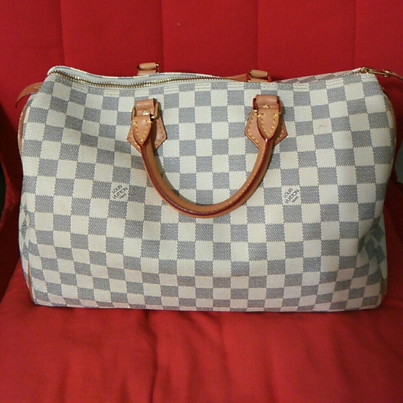 Speedy 35 Damier Azur *please read description*