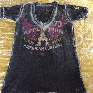 Womens Affliction shirt
