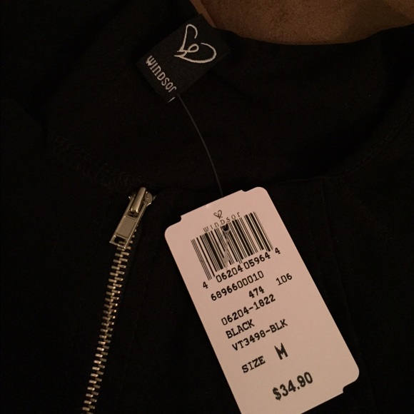 NWT Black Peplum Jacket - Picture 3 of 3