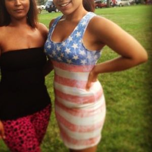 American flag dress