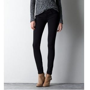 Black American eagle jeggings
