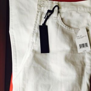 Vince off-white jeans.