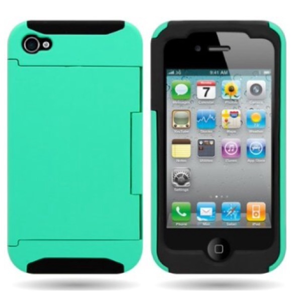 IPhone 4s card holder case