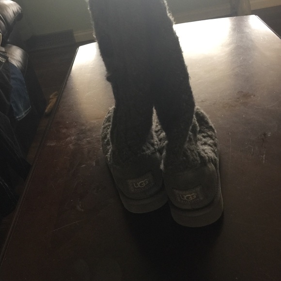 Grey uggs