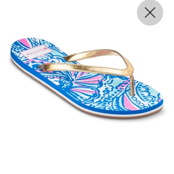 Lilly Pulitzer flop flops