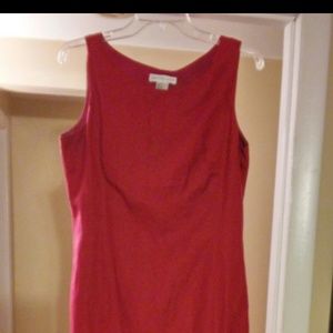 Red Newport news dress