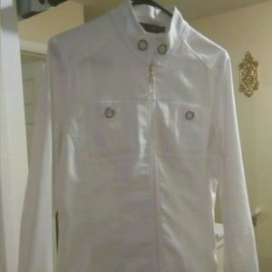 White Jean jacket