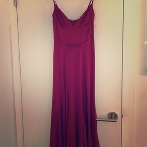 Just Cavalli Ruby Red Evening Gown